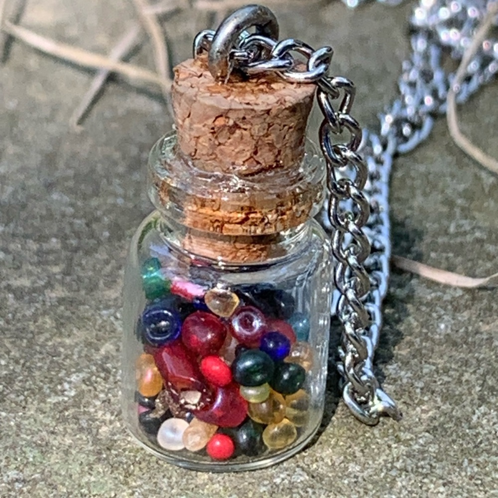 Bead Fragments in a Bottle